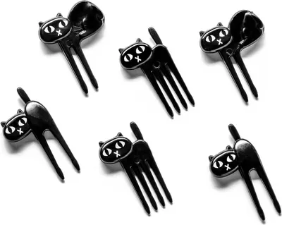 Produktbild von Party Snack Cats - Gabelspieße 6 Stück