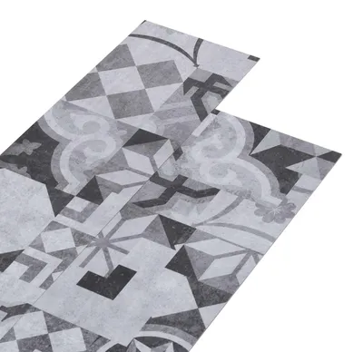 Zdjęcie produktu dla Deski podłogowe 5,02 m² 36 pcs PVC Szary wzór