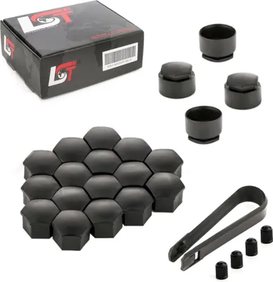 Produktbild von 20x Radschraubenkappen diebstahlhemmend 17 mm für CHEVROLET CHRYSLER FORD ROVER