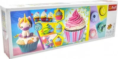Immagine prodotto di TREFL puzzle panoramico torte colorate 1000 pezzi