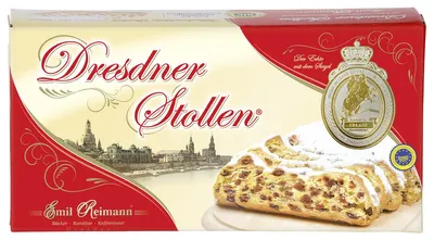 Obrázek produktu pro Emil Reimann, vánočka "Christstollen" z Drážďan s mandlemi a rozinkami, 750 g