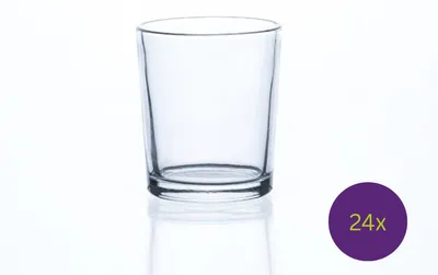 Produktbild von 24er Set Teelichthalter, Votivgläser PROMO H. 6,5cm D. 5,5cm klar Sandra Rich