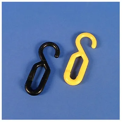Produktbild von Einhängehaken, Polyethylen, schwarz, 8 mm