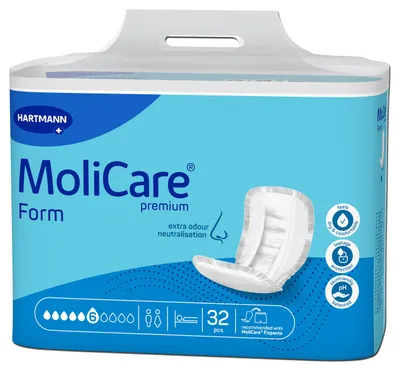 Image de Hartmann Molicare Premium Form 6 gouttes - 1 paquet de 32 protections