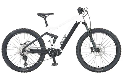 Produktbild von Prophete Dice 5.0 E-MTB E-Bike Fully 27,5 Zoll - 720Wh - Integrierter Akku - Mittelmotor AEG - 12-Gang Kettenschaltung - Rahmenhöhe 44 cm