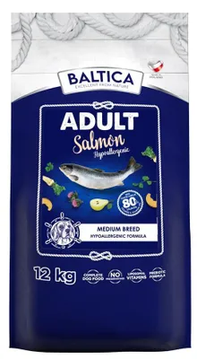 Obrázek produktu pro BALTICA EXCELLENT Krmivo pro dospělé se lososem, hypoalergenní, M, 12 kg