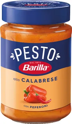 Produktbild von Barilla Pesto Sauce alla Calabrese mit Paprika und Peperroni 190g