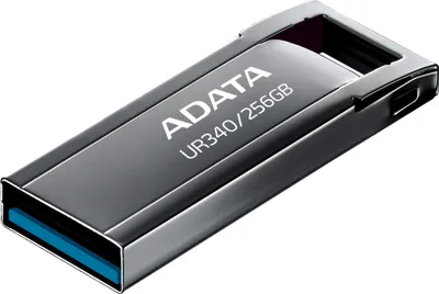 Produktbild von Adata ADATA UR340 USB-Flash-Laufwerk 256 GB USB Typ-A 3.2 Gen 1 (3.1 Gen 1) Schwarz