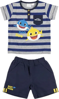 Produktbild von Baby Shark T-Shirt und Shorts Set für 18 Monate