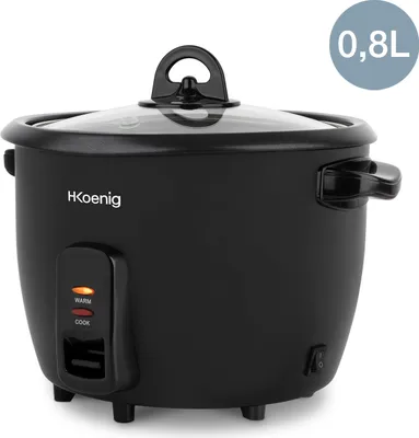 Produktbild von Reiskocher Hkoenig Schwarz 800 ml