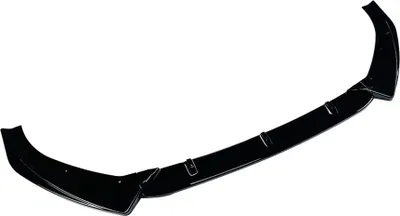 Zdjęcie produktu dla Przedni spoiler, rozdzielacz powietrza, dyfuzor, skrzydła boczne Maxton Style pasujące do Audi A3 S3 8V S-Line 2017-2020 Sportback & Limousine Tuning Czarny