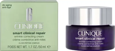 Produktbild von Clinique Smart Clinical Repair, Frauen, 50 ml, Creme, Jeder Hauttyp, Anti-Falten, Feuchtigkeitsspendend, Nährend, Aufpolsterung, Reparatur, Verstärkung, Topf