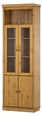 Produktbild von home24 Standvitrine - Kiefer Massiv