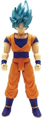 Imagen del producto de Figura de Dragon Ball Super: Super Saiyan Goku Blue, 30 cm, Bandai