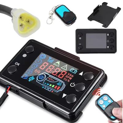 Image de Panneau LCD avec télécommande pour chauffage 12V
