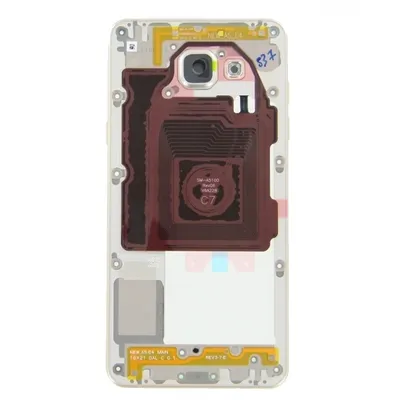 Produktbild von Original Mittelrahmen für Samsung Galaxy A5 2016 SM-A510F Gold GH96-09392A