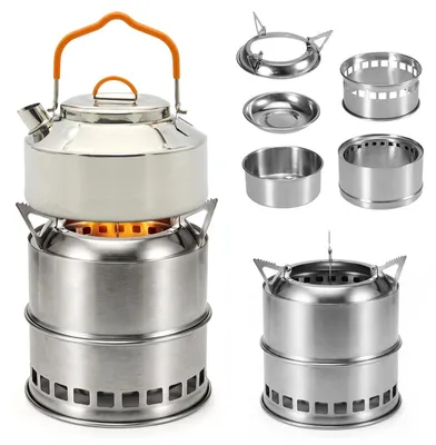 Produktbild von Tragbarer Camping-Holzofen für Outdoor-Aktivitäten