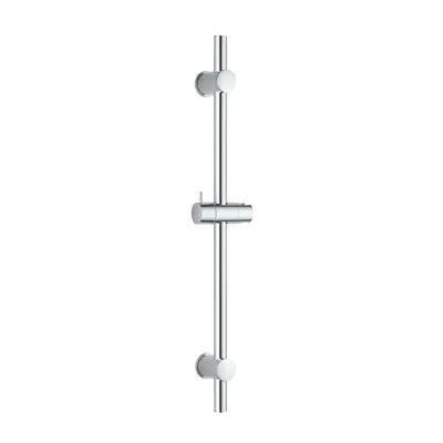 Image de 6x Barre de douche Support de douche Barre de douche manuelle Support de pomme de douche Barre de support pour la douche Support mural chromé