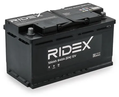 Produktbild von RIDEX Starterbatterie 12V 100Ah 840A/EN B13 L5 für Auto LKW Batterie