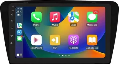 Obrázek produktu pro Autorádio s Bluetooth a CarPlay pro SKODA Octavia 3 A7 (2013–2018) – Kompatibilní s Apple a Android – Stereo systém – Navigační systém – 2 GB RAM, 64 GB interní paměť