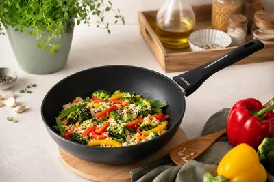 Produktbild von Traditionelle Tiefe Antihaft-Pfanne 24 Cm Für Gas Und Induktion Von Kamille