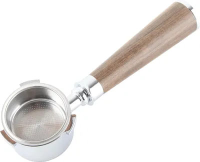 Image de Porte-filtre sans fond 51 mm, poignée de filtre sans fond en alliage de zinc, poignée pour machine à café DELONGHI ECP685 ECP680