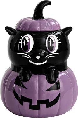 Produktbild von Killstar Keramik Keksdose - Meowloween