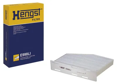 Imagen del producto de Filtro de habitáculo HENGST E998LI, filtro de polen para VW GOLF VI (5K1)