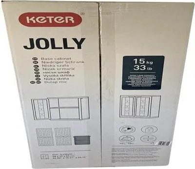 Image de Keter Garden Cabinet Jolly avec étagères Low