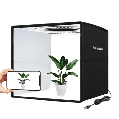 Obrázek produktu pro Sada softboxů, přenosná, skládací, modifikátor fotografického osvětlení, box pro fotografické stany s 12 barevnými pozadími