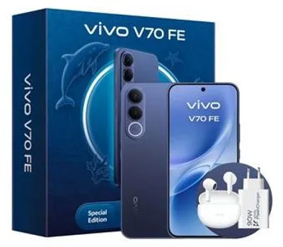 Obrázok produktu pre VIVO V70 FE, 17,4 cm (6.83"), 8 GB, 256 GB, 200 MP, Android 16.0, Modrá