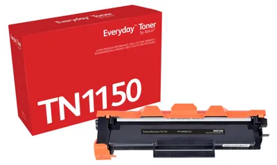 Produktbild von Everyday™ Schwarz Toner von , kompatibel mit Brother TN-1150, Standardkapazität, 1000 Seiten, Schwarz