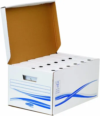 Produktbild von Fellowes 4460504, Papier, Weiß, A4, 350 x 526 x 260 mm, 1 Stück(e)
