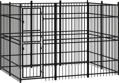 Produktbild von Möbel Outdoor-Hundezwinger Stahl 5,53 m² - Sonstiges Hundezubehör 3097957
