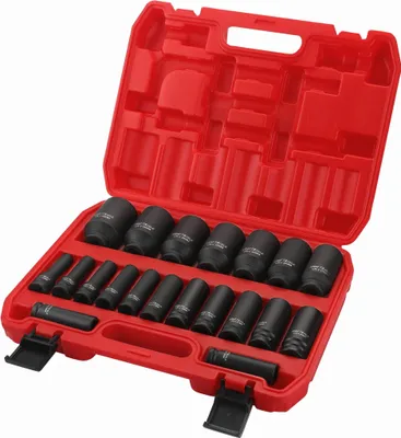 Obrázek produktu pro Sada rázových hlavic KRAFT&DELE KD11794, 20 ks, 10–38 mm, 1/2"