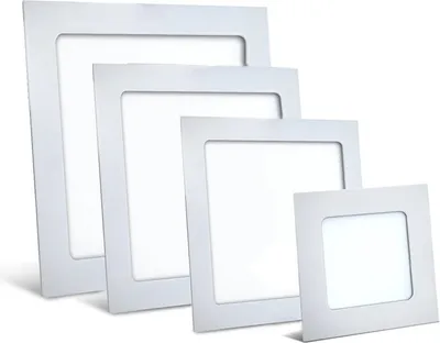 Produktbild von 6W LED Panel Einbaustrahler 120x120mm Spot Einbauleuchte Kaltweiß 350 Lumen Deckenleuchte Eckig