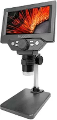 Immagine prodotto di Microscopio digitale con schermo LCD da 5,5 pollici, risoluzione 1080p, 8 luci LED