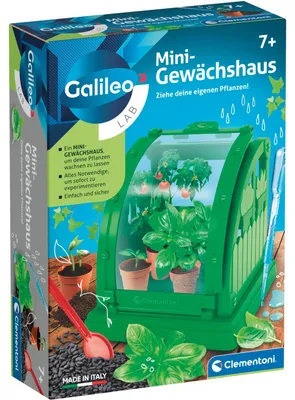 Obrázek produktu pro clementoni gmbh Galileo miniskleník GALILEO