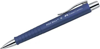Produktbild von FABER CASTELL Kugelschreiber Poly Ball M, blau