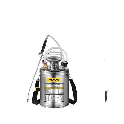 Immagine prodotto di VEVOR Spruzzatore manuale, capacità 1-3,5 galloni, acciaio inossidabile resistente, 4L 1Gal