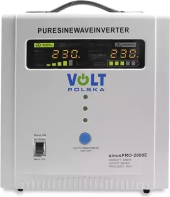 Obrázek produktu pro Záložní zdroj UPS VOLT Sinus Pro 2000 E 12/230V 2000VA 1250W, čistý sinus