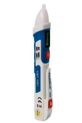 Produktbild von PeakTech P 1031 – Kontaktfreier AC-Spannungsprüfer mit LED, Vibration & Alarm (50–1000 V AC)