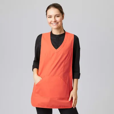 Produktbild von Überwurfschürze, orange, Größe I : Größe I : orange : 50% Baumwolle 50% Polyester