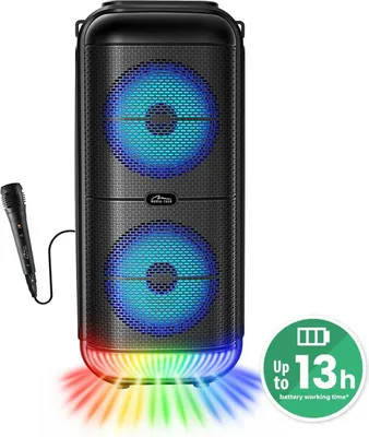 Image de Media-Tech SPEAKER BT POWER AUDIO DISCO MT3183 - haut-parleurs
