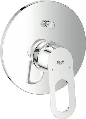 Produktbild von Grohe BauLoop - Badewanne Einhebelmischer - Unterputz, verchromt 29081000