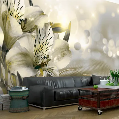 Produktbild von Basera Fototapete Lilienmotiv b-A-0286-a-d, Vliestapete, 250x175 cm