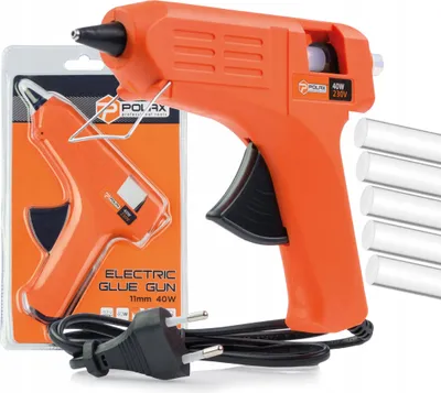 Zdjęcie produktu dla Pistolet do klejenia na gorąco klejarka Ø11,2 mm 40W Polax