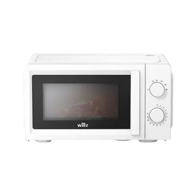 Produktbild von WILLZ Mikrowelle 20L 700W 6 Stufen Drehregler Auftaufunktion weiß