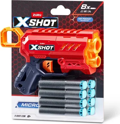 Produktbild von ZURU X-SHOT Micro + 8 Darts 36726