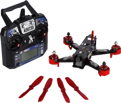 Immagine prodotto di OCDAY RAZER 210 Drone da corsa FPV in fibra di carbonio Quadcopter RTF con telecomando, fotocamera e trasmettitore di immagini